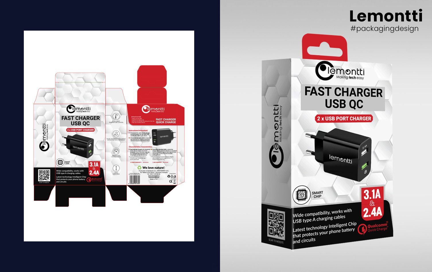 Packaging Creativ Pixelora
